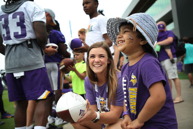 Eagan is ready to roll out the purple carpet for Vikings training camp