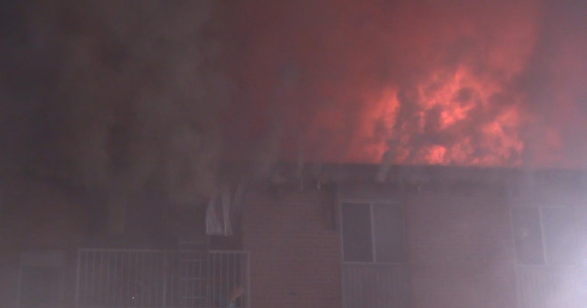 Emmaus, Pa. apartment fire residents displaced, firefighter hurt CBS