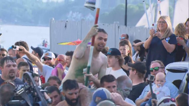 Greasy Pole champion 