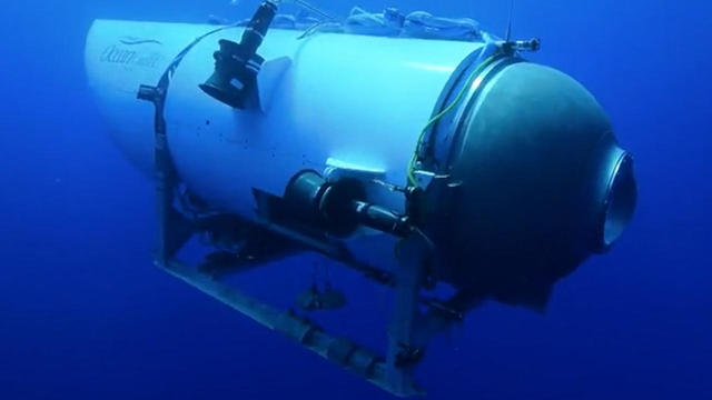Salvaged pieces of the Titan submersible from OceanGate Expeditions are seen in St. John's, Newfoundland, June 28, 2023. 