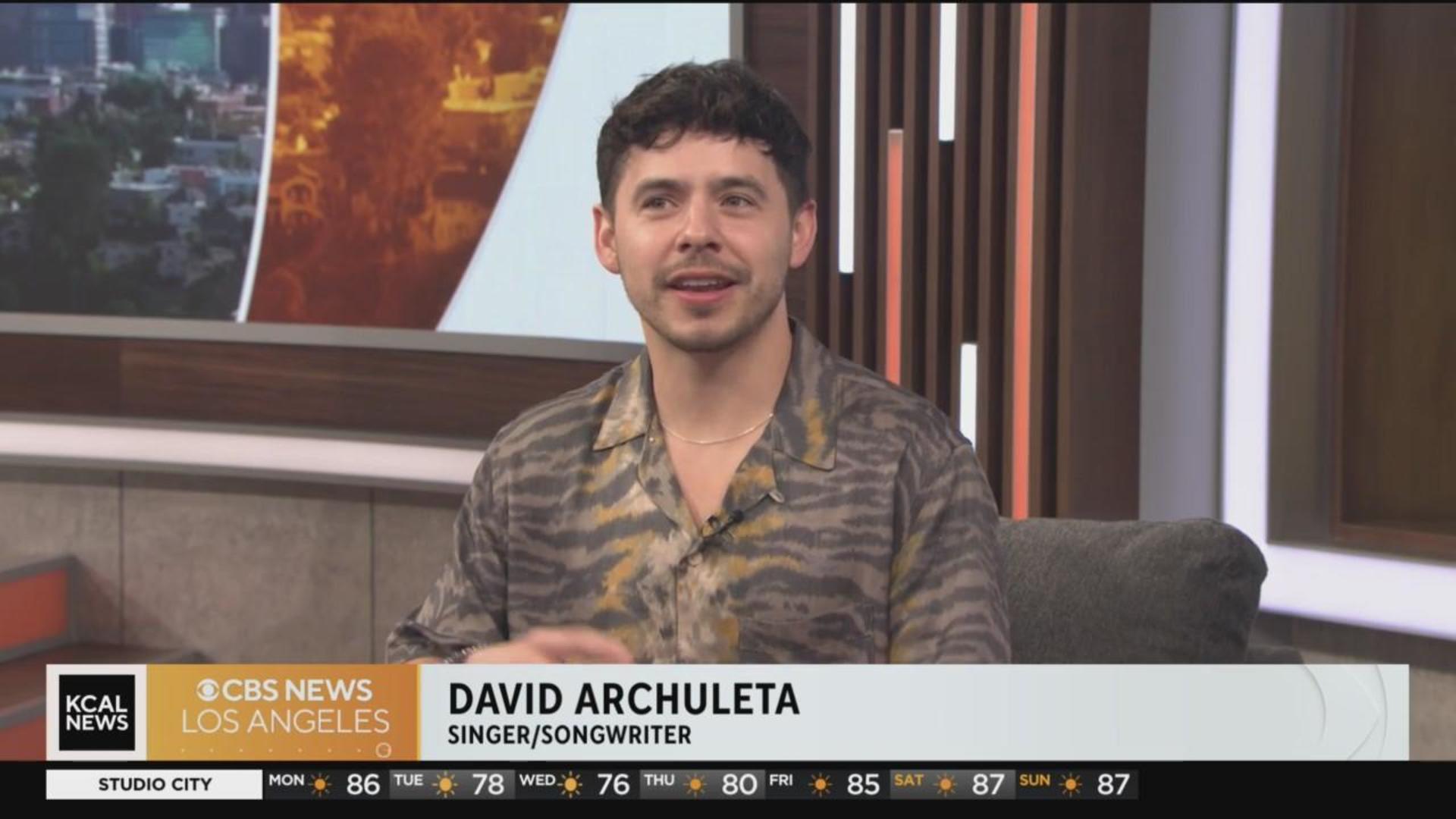 Singer David Archuleta talks about his new music