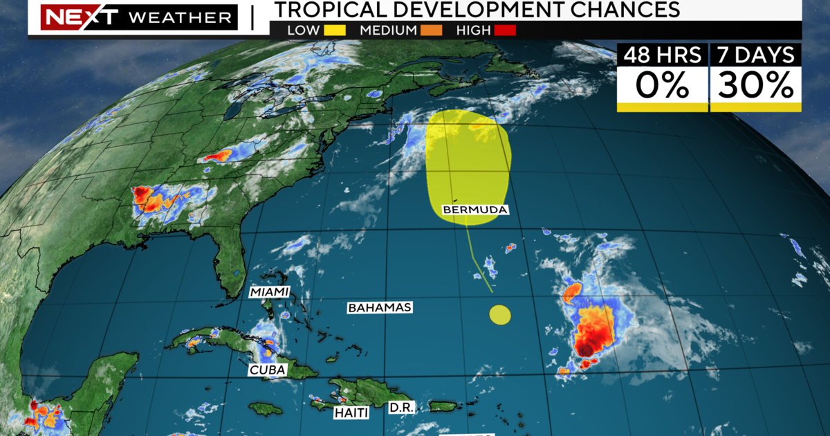 Remnants of Tropical Storm Cindy provided very low prospect of redevelopment