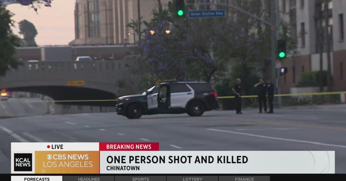 Deadly shooting investigation in Chinatown - CBS Los Angeles