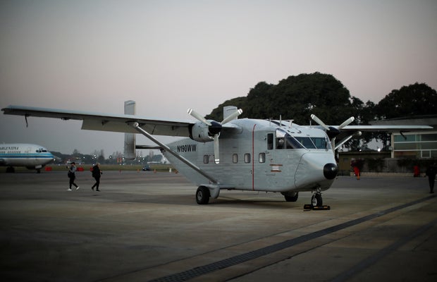 'Death flight' plane returns to Argentina from US