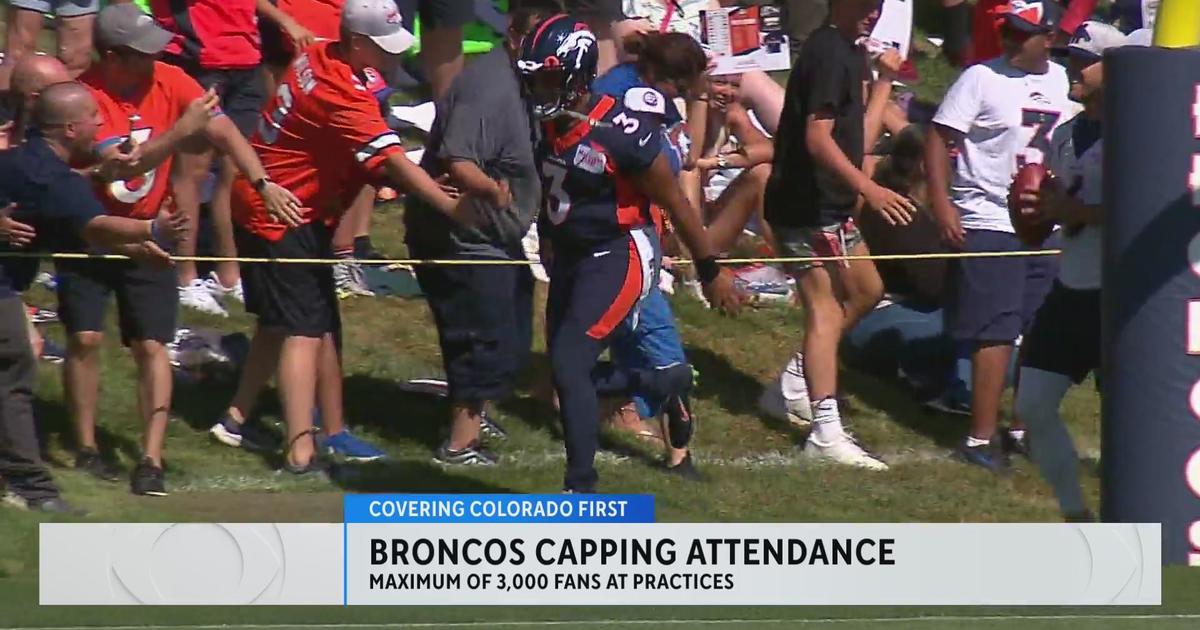 Denver Broncos training camp capacity limit will be enforced in 2023: Only  3,000 fans allowed - CBS Colorado