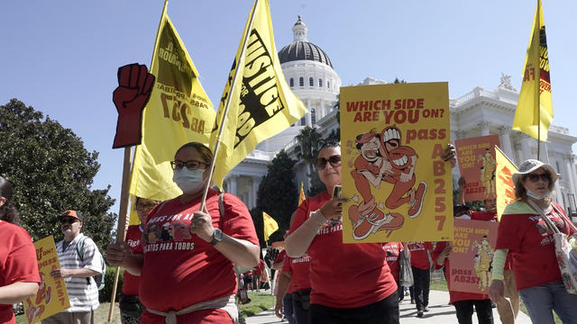 California Budget Fast Food Workers 