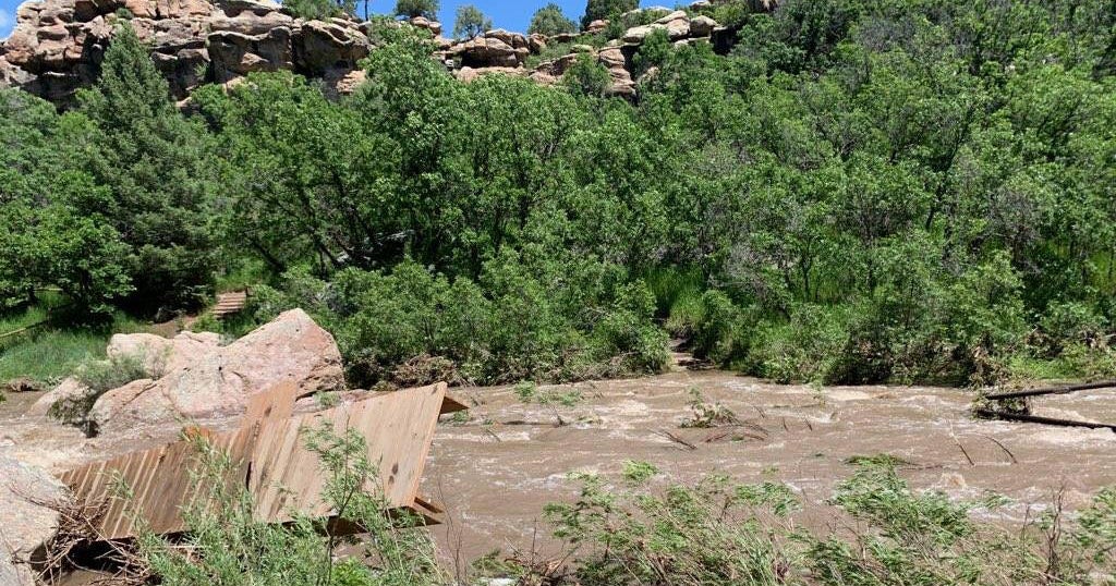 Castlewood Canyon State Park bridges washed out, damaged by heavy rain