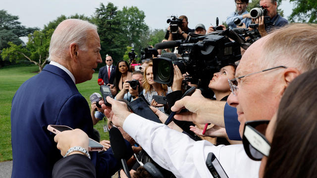 U.S. President Biden departs for travel to Chicago from the White House in Washington 