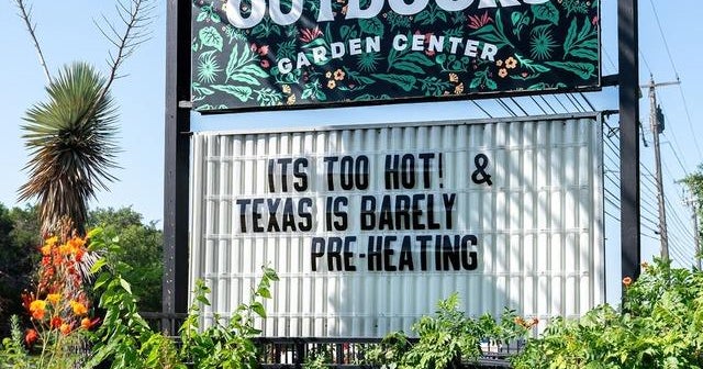 Extreme heat gripping parts of Texas
