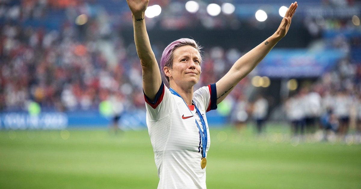 USWNT star Megan Rapinoe says next month's World Cup will 