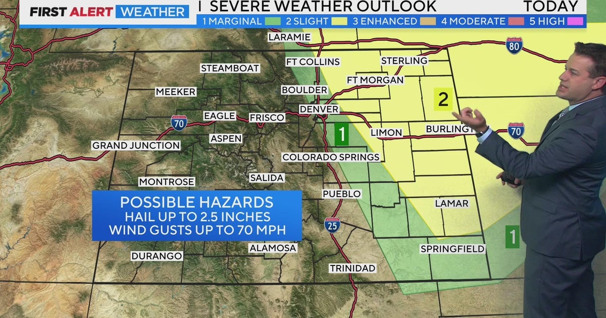 Severe storms possible today and tonight mainly across the Eastern ...