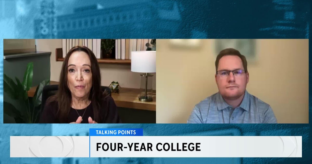 Talking Points: Is a four-year college still worth it? (Part 3) - CBS ...