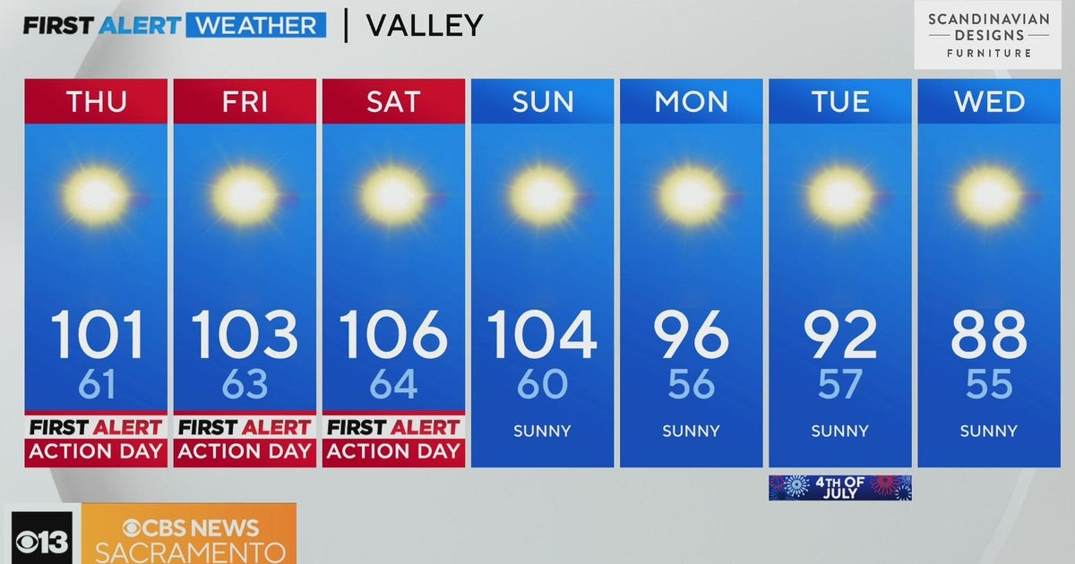 Thursday morning weather forecast - June 29, 2023