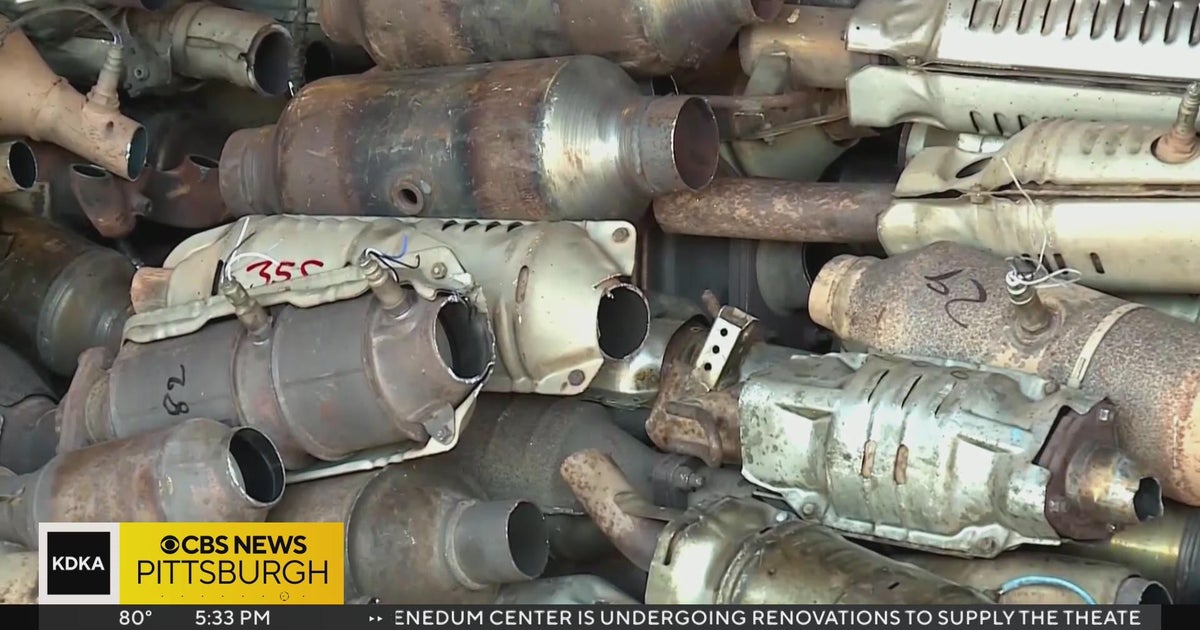 Pennsylvania lawmakers want to crack down on catalytic converter thefts CBS Pittsburgh