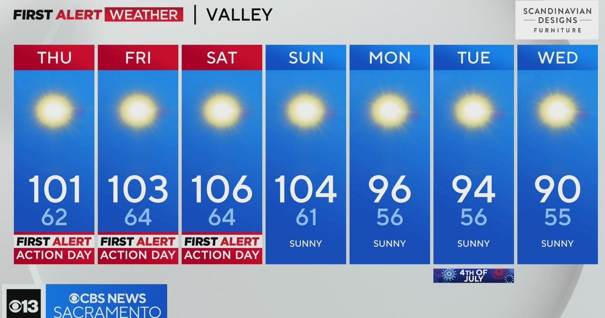 Thursday afternoon weather forecast - June 29, 2023