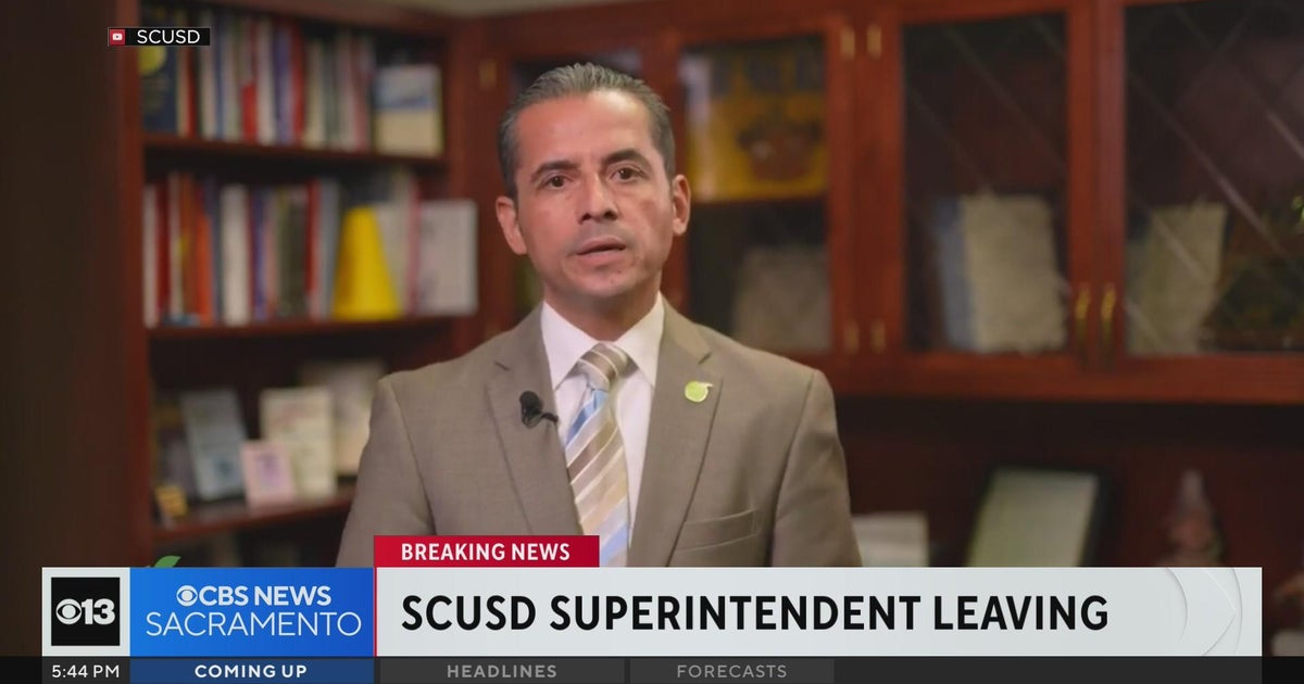 SCUSD superintendent to step down at end of June