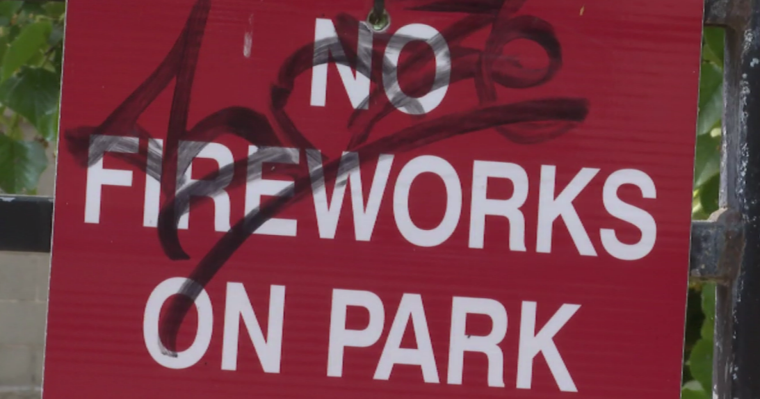 Alderman has plan to crack down on illegal fireworks in park CBS Chicago