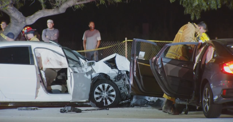 5-year-old boy and woman killed in head-on crash in Van Nuys - CBS Los ...