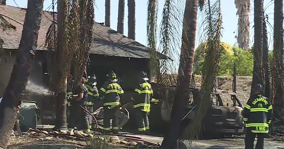 South Sacramento home severely damaged in fire; embers spread to deck of other house