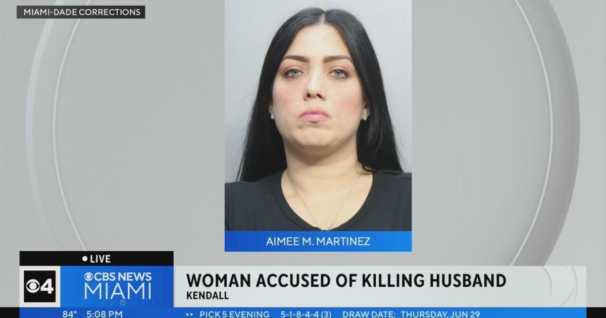 South Florida Woman Faces Charges In 2019 Murder Of Husband - CBS Miami