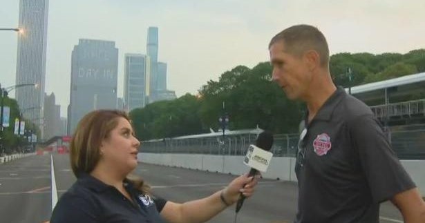 NASCAR Street Race kicks off today in Grant Park - CBS Chicago