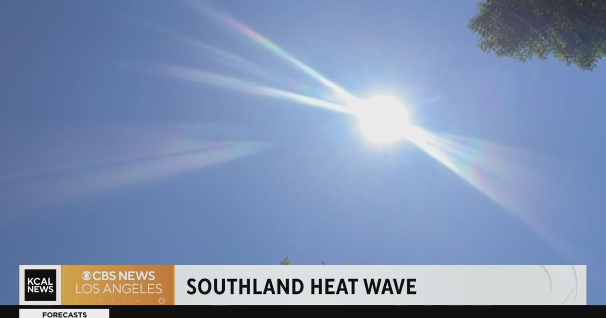 Triple-digit temperatures expected in first heat wave this summer - CBS ...