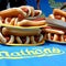 What happens to your stomach in a hot dog eating contest?