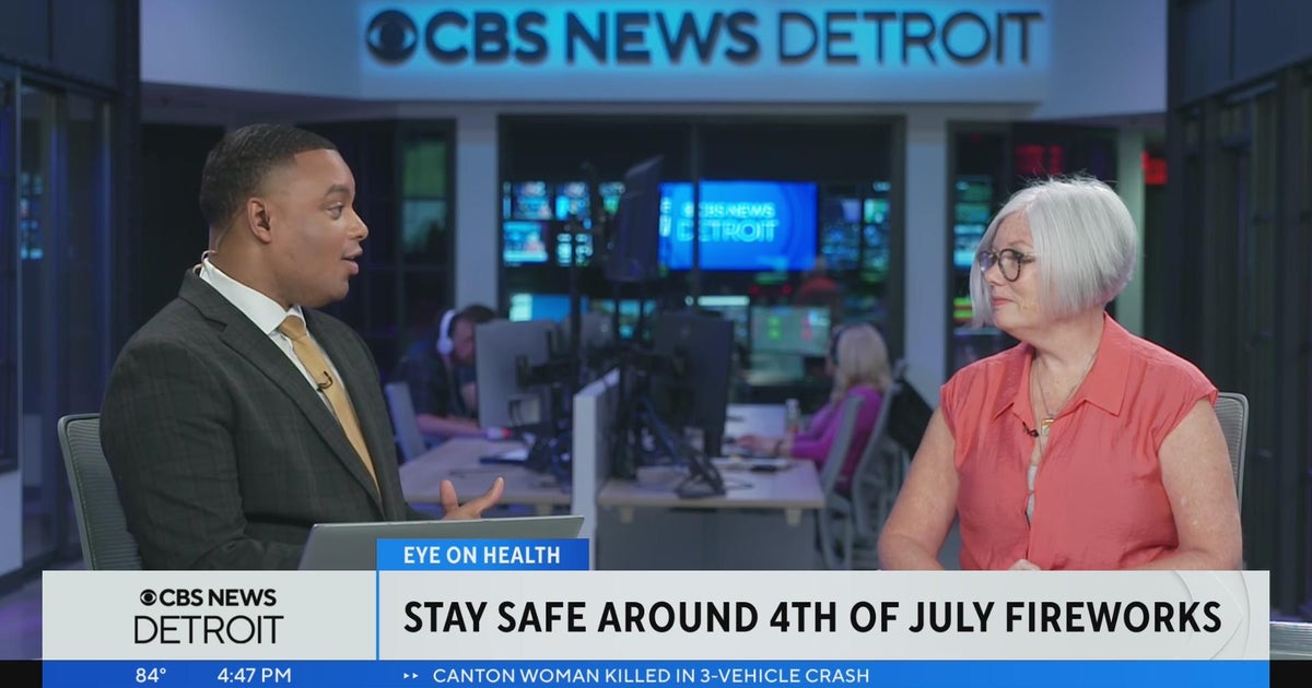 How to protect yourself around fireworks on Fourth of July - CBS Detroit