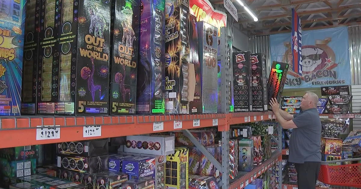 Delaware Valley residents stock-up on fireworks before 4th of July