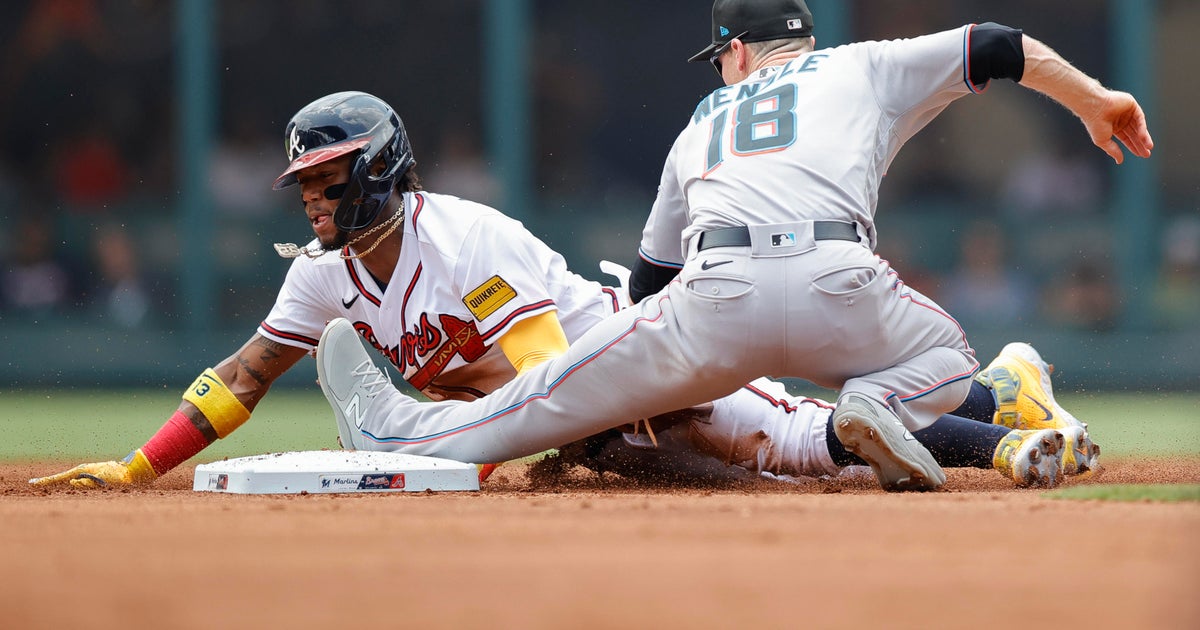 Streaking Braves beat Marlins 6-3 to complete sweep - CBS Miami