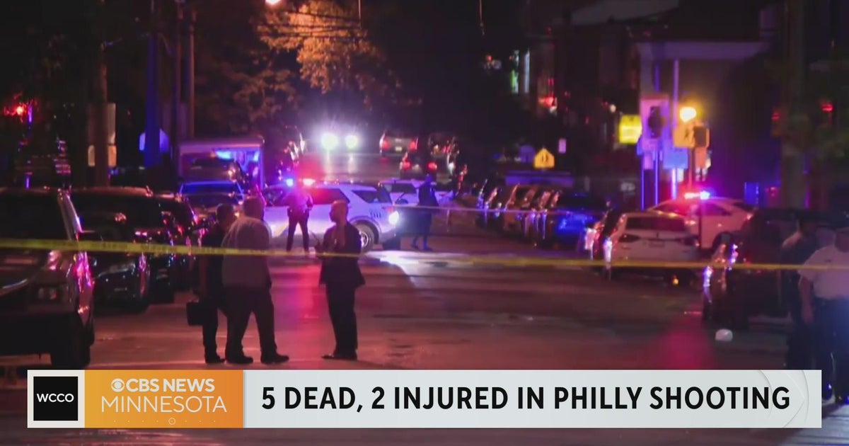 5 dead, 2 injured in Philadelphia shooting - CBS Minnesota