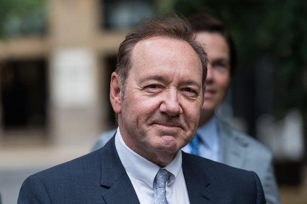 Actor Kevin Spacey arrives at Southwark Crown Court on the fourth day of his trial on sexual assault charges in London, England, July 3, 2023