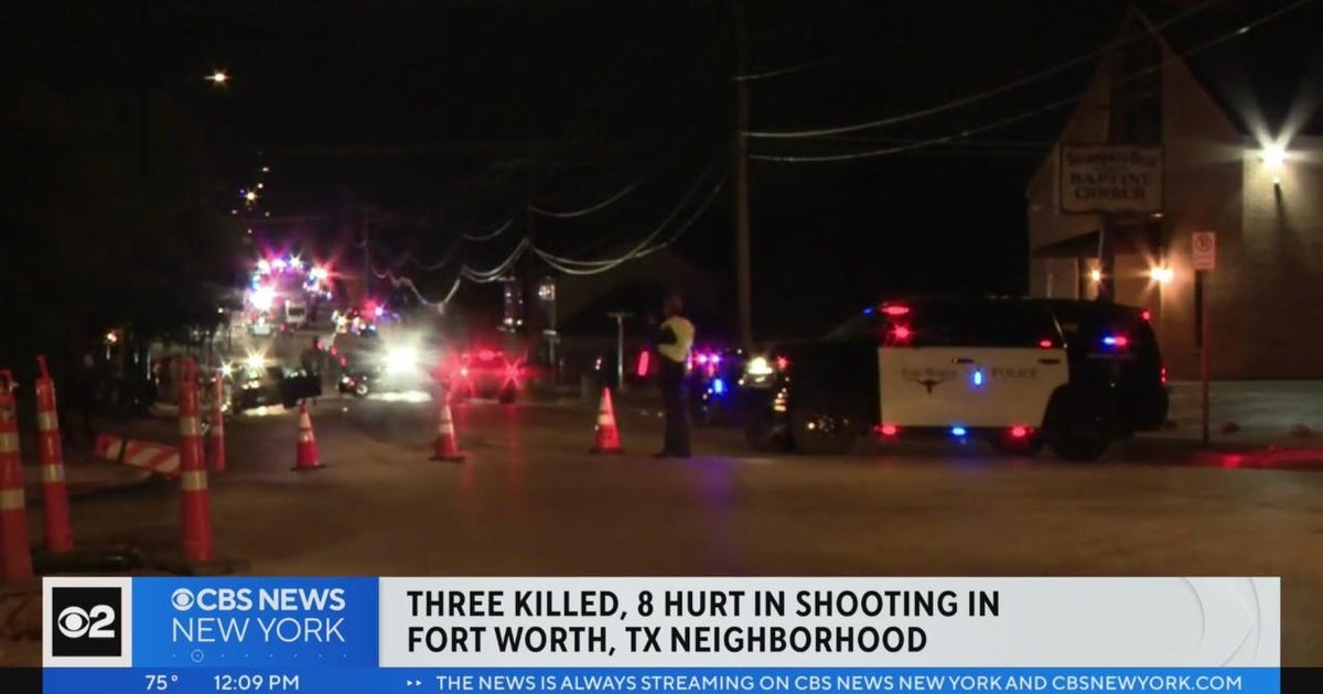 3 killed, 8 hurt in Fort Worth shooting - CBS New York