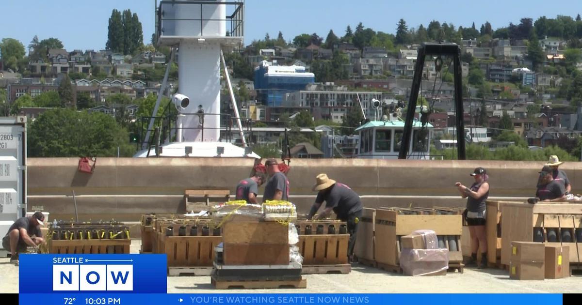 Seafair's Summer Fourth show to launch 7000 pounds of fireworks CW