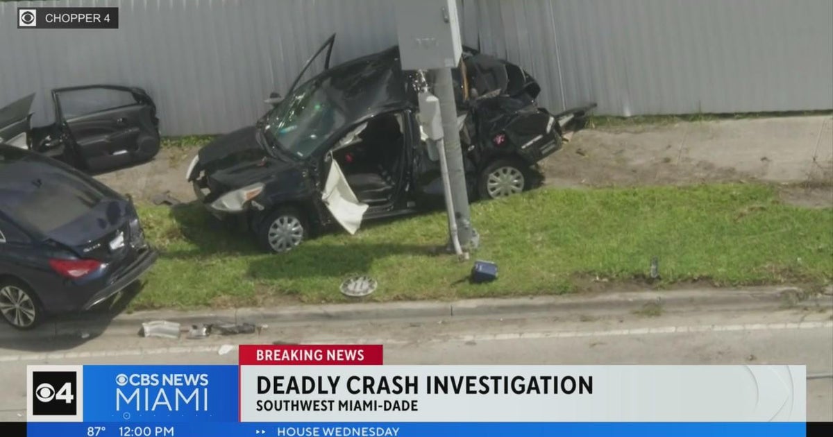 Multi-automobile crash in SW Miami-Dade, one lifeless Multi-automobile crash in SW Miami-Dade, one lifeless