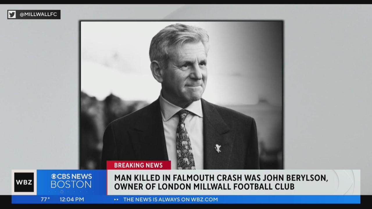 John Berylson, owner of English soccer team Millwall, dies in car crash at  age 70