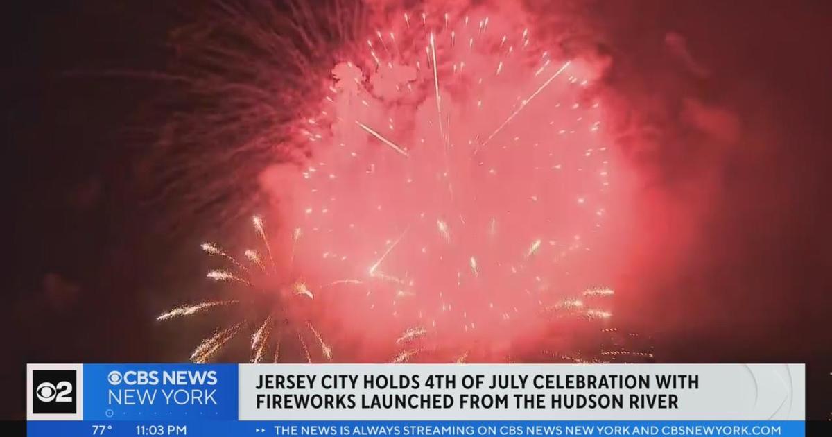 Fireworks shows light up Jersey City, Yonkers and Coney Island CBS