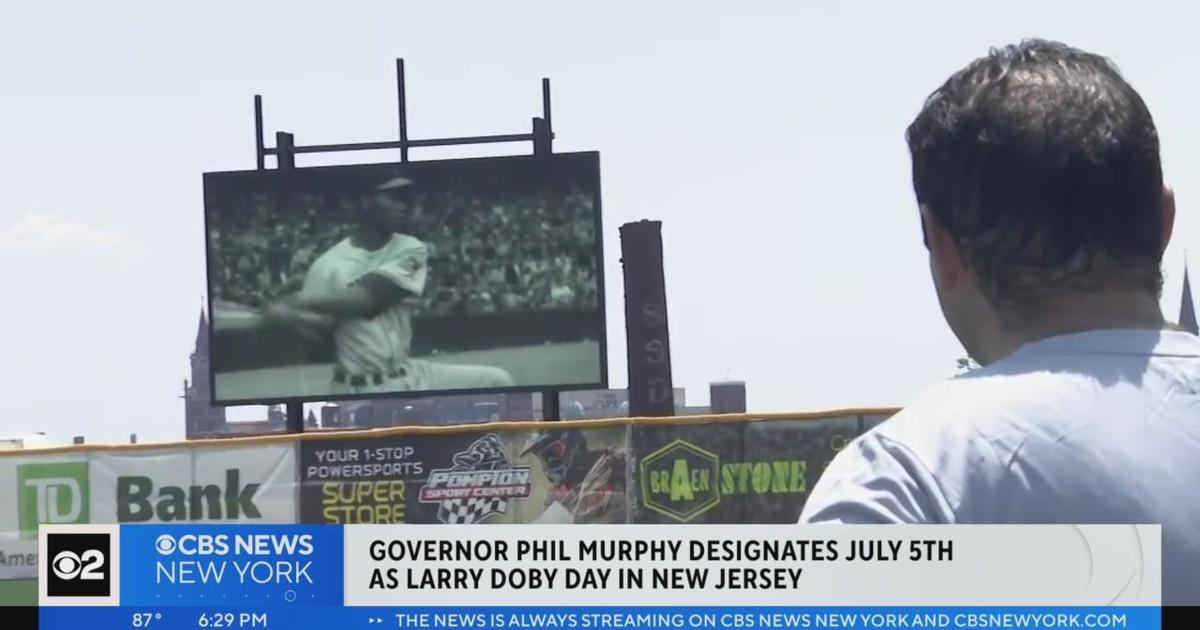 July 5 designated as Larry Doby Day in New Jersey - CBS New York