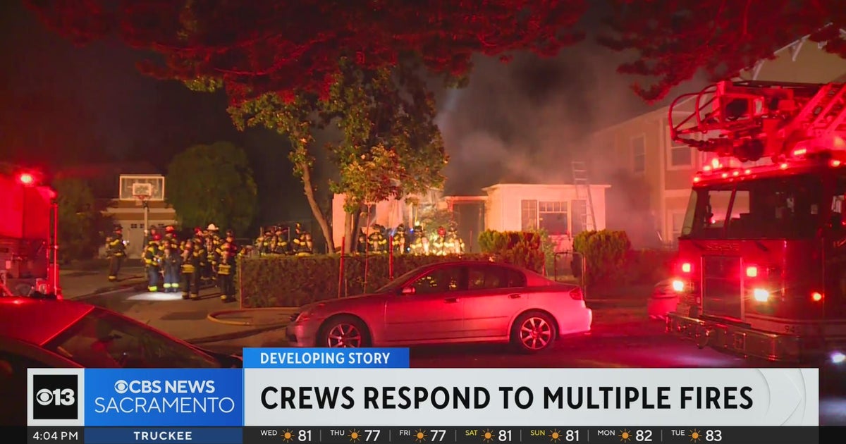 Sacramento crews respond to multiple 4th of July fires CBS Sacramento