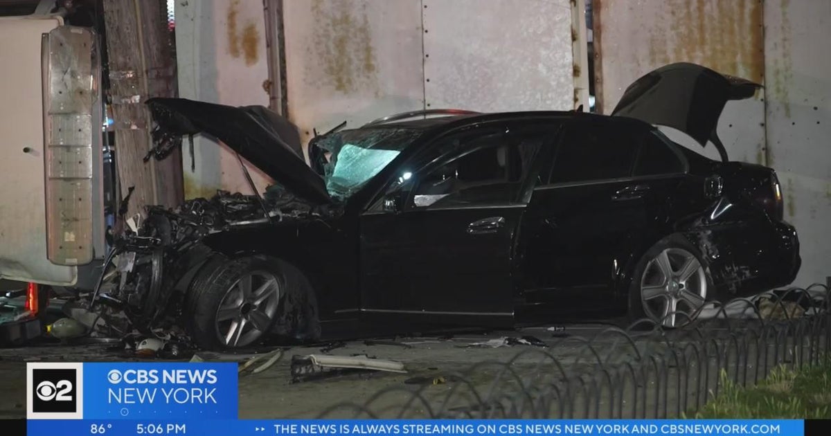 NYC DEP worker killed in crash in Queens CBS New York