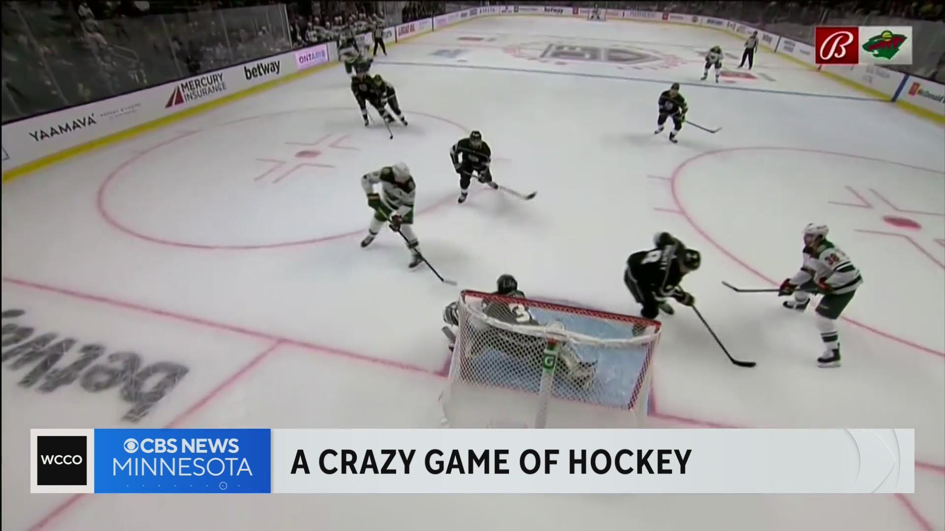 Some sights and sounds from this weekend's Crazy Game of Hockey