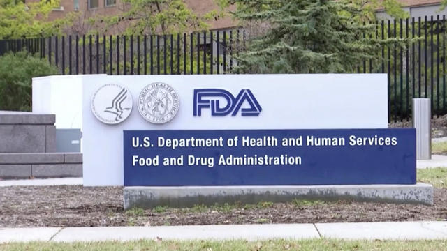 FDA sign outside the agency's headquarters building In Maryland 