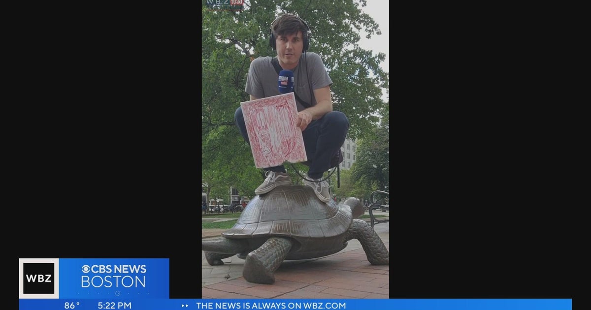 Boston man gets his painting in a gallery, thanks to WBZ News Radio ...