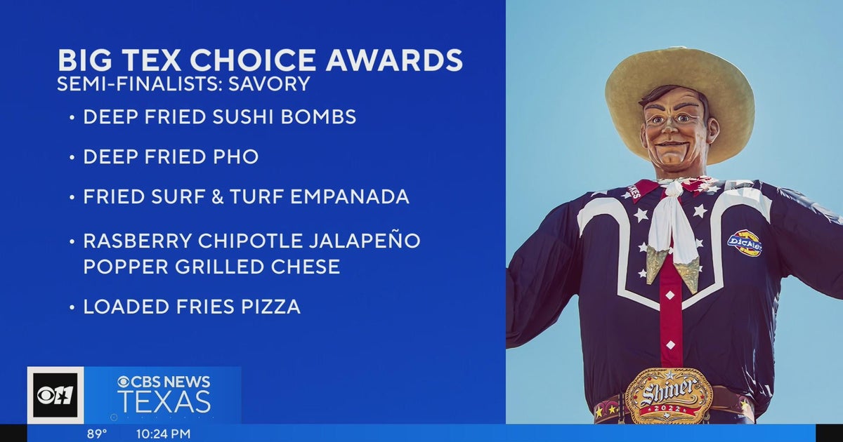 Semifinalists announced for the 2023 State Fair of Texas Big Tex