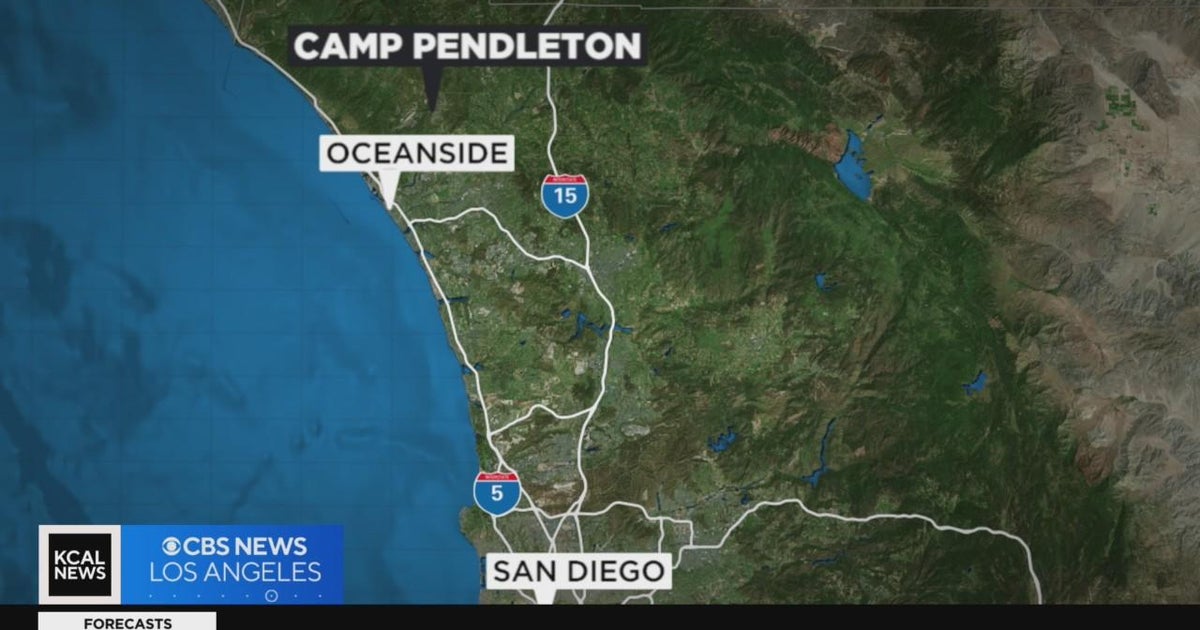 Marine stationed at Camp Pendleton accused of raping 14-year-old - CBS ...