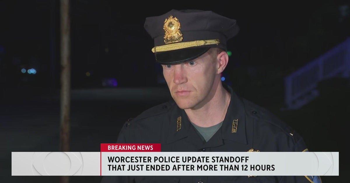 Worcester standoff ends after over 12 hours, suspect in custody CBS