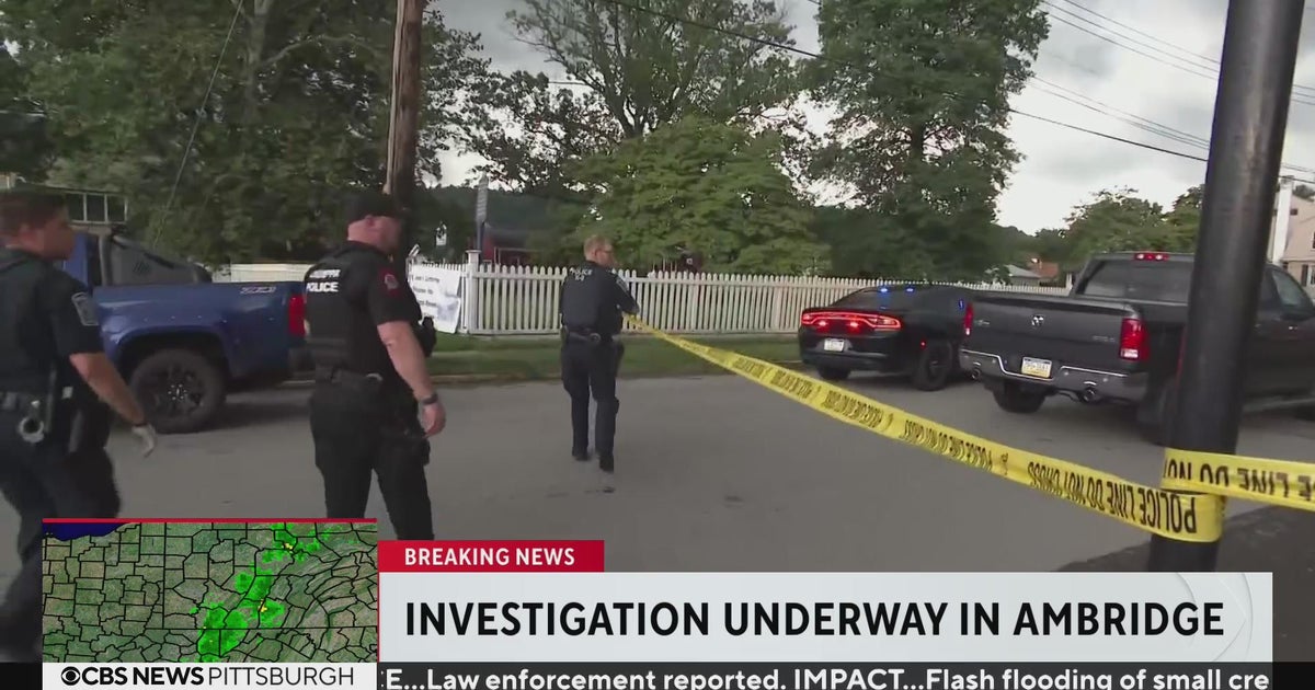 Juvenile shot, killed in Ambridge CBS Pittsburgh