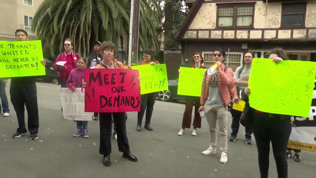Oakland Tenants Protest 