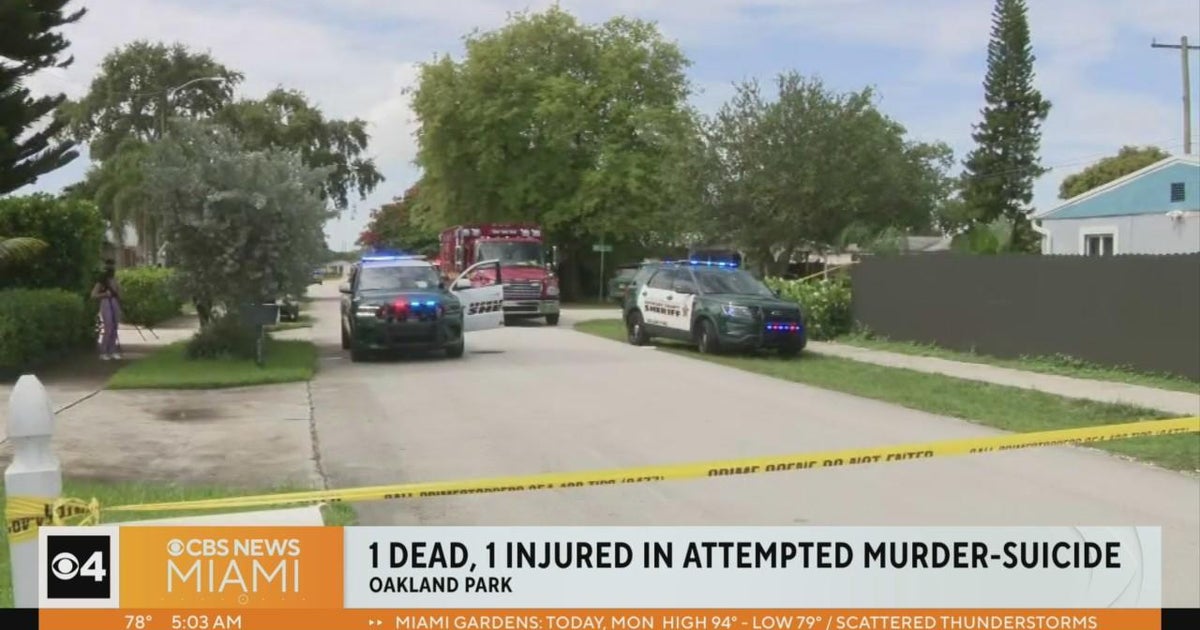 Attempted murder, suicide in Oakland Park Attempted murder, suicide in Oakland Park