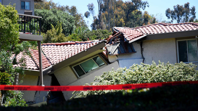 More evacuations in southern California neighborhood amid landslide